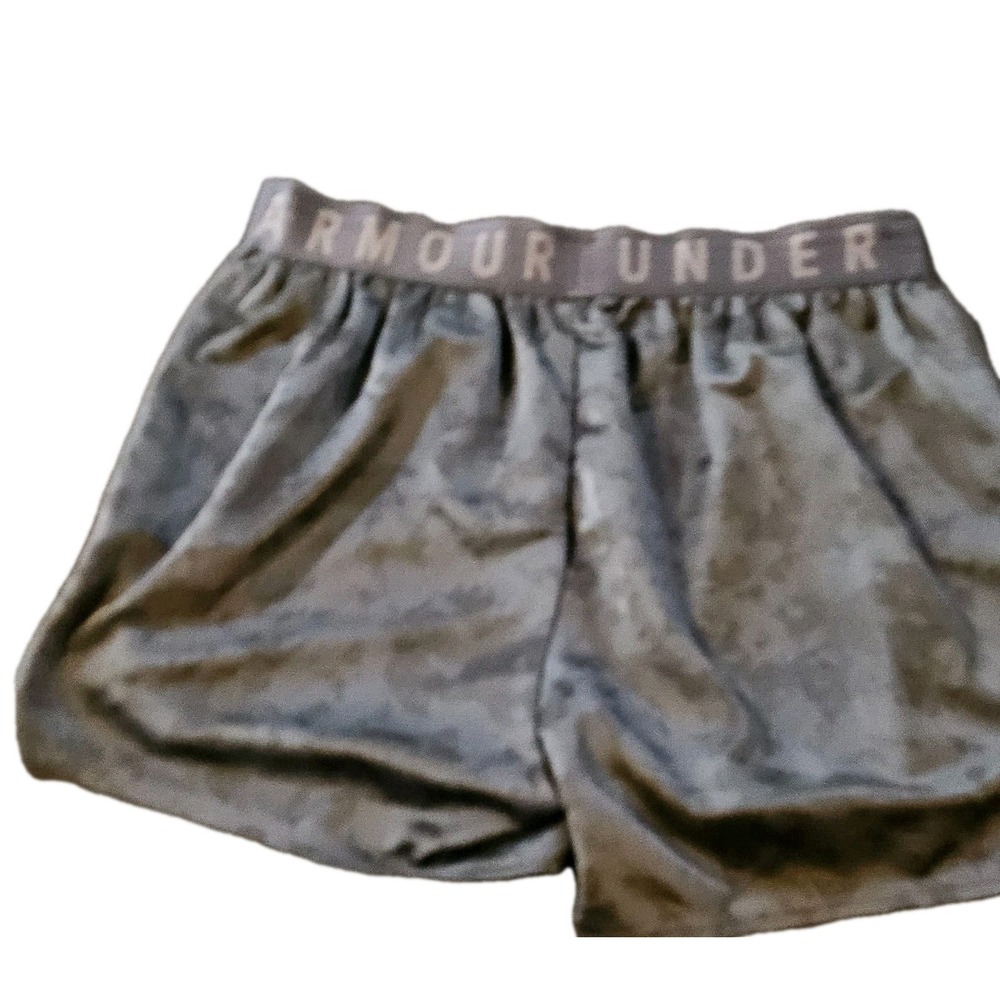 Under Armour Heat Gear Black Fitted Gym Shorts SZ M Womens  Activewear Casual
